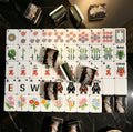MAHORA Black & Gold American Mahjong Set — acrylic Mahjong tile design