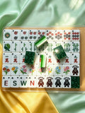 MAHORA Enchanted Forest American Mahjong Set — acrylic Mahjong tile design
